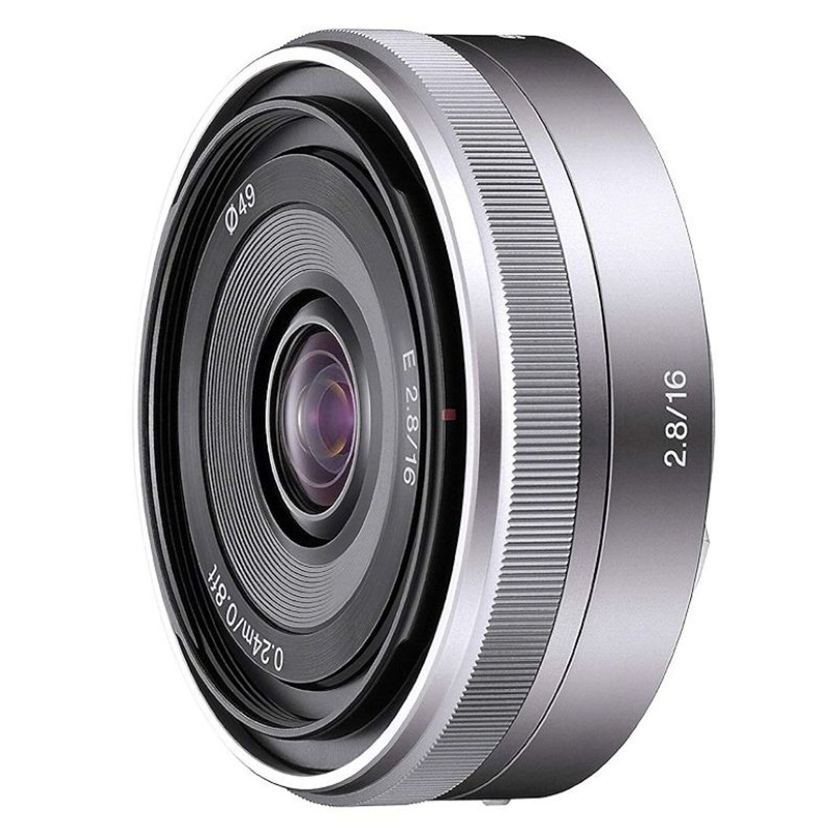 SONY - Sony SEL16F28 E 16mm F2.8 NEX Lens