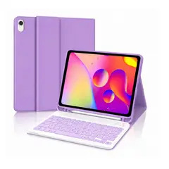 JOIGO - Funda Con Teclado Español Para iPad Air 11 M4 2026 Lila