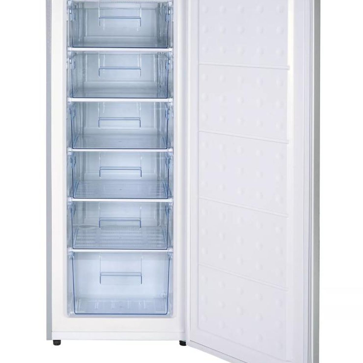 SINDELEN - Refrigerador Vertical  Frio directo SFV-205S 162 Lt Sindelen Gris Nuevo caja dañada
