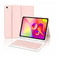 JOIGO - Funda Con Teclado Español Para iPad Air 11 M4 2026 Gold Rose