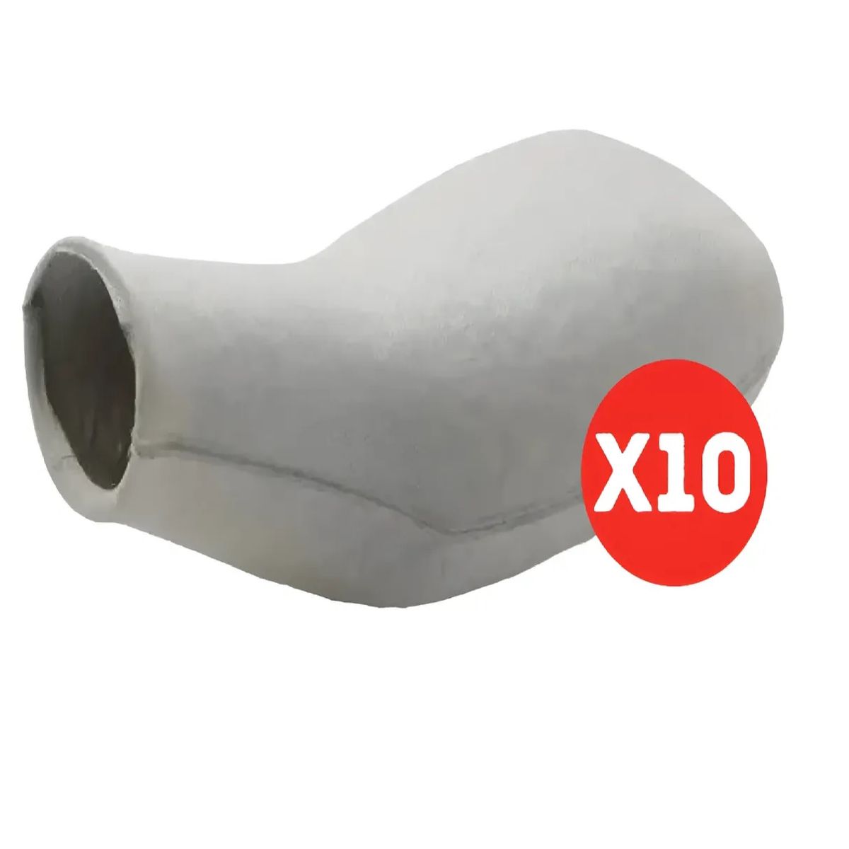 GENERICO - Pato Urinario Desechable De Carton Y Pulpa De Celulosa X10