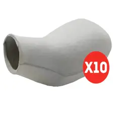 GENERICO - Pato Urinario Desechable De Carton Y Pulpa De Celulosa X10