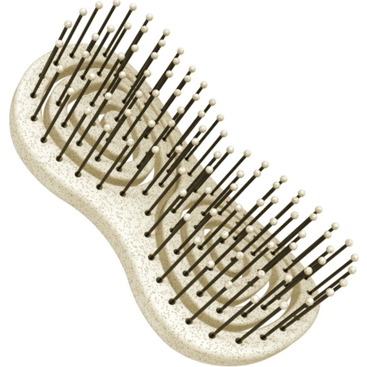 LOOKWELL - Cepillo Pelo Portable Ecológico Violeta