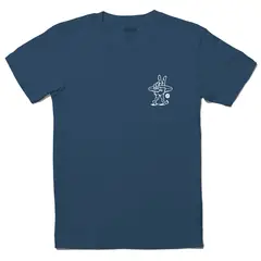 STANCE - Polera Permanent Vacation Seablue