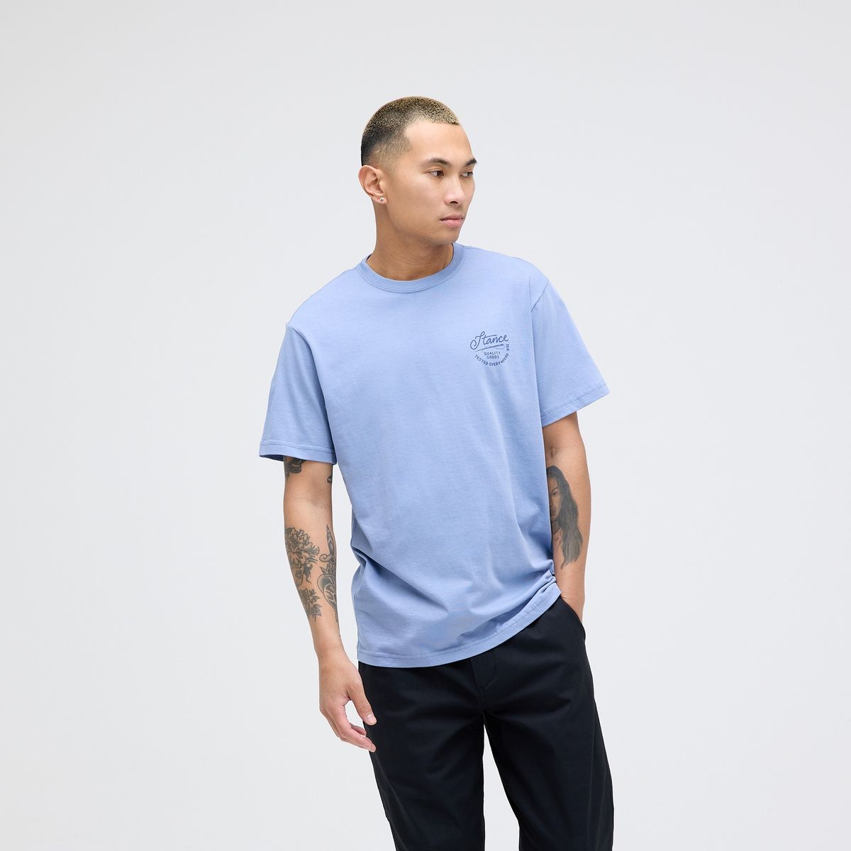 STANCE - Polera Stance Standard Issue Stone Blue