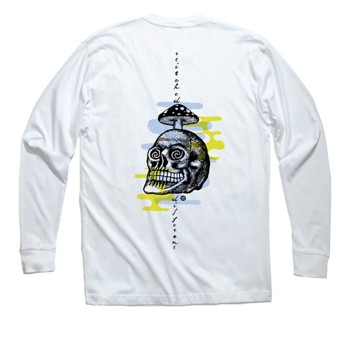 STANCE - Polera Manga Larga Mental Growth White