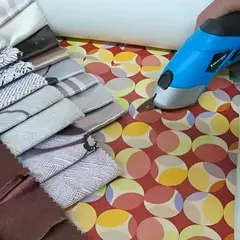 OEM - Tijera Eléctrica Cortadora Eléctrica Recargable 4v Azul