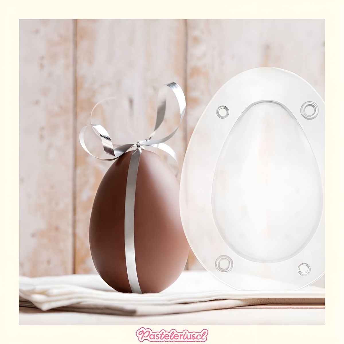 PASTELERIUSCL - Molde De Chocolate De Huevo De Pascua 3d Con Forma De Huevo Artesanías De Fondant Decoración  Pascua