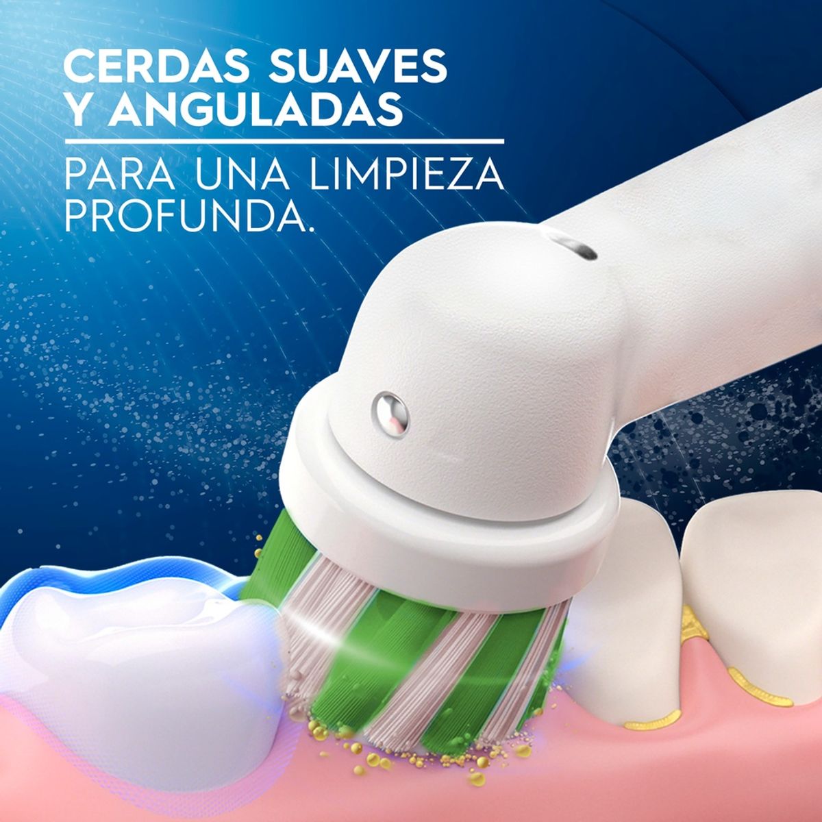 ORAL B - Cabezal de Repuesto Advanced Clean Cepillo Eléctrico Oral-B 2 Uds