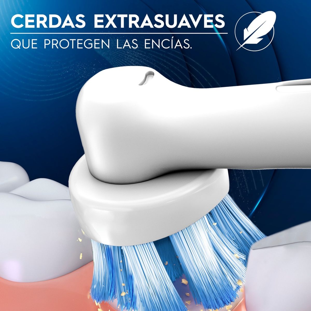 ORAL B - Cabezal de Repuesto Sensitive Clean Cepillo Eléctrico Oral-B 2 Uds