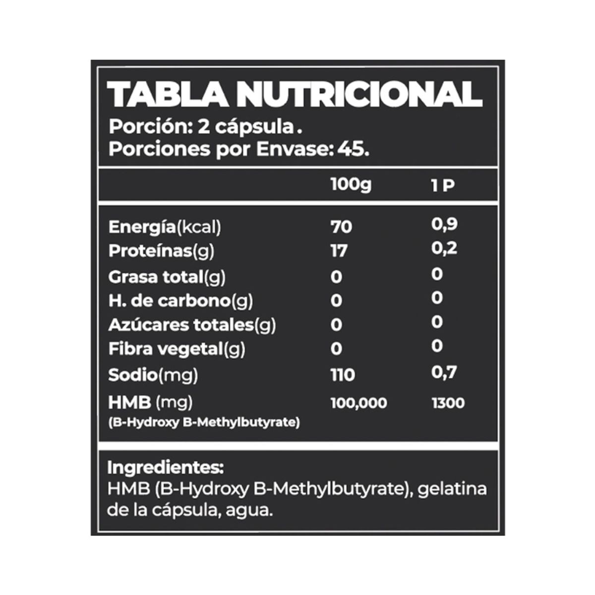 GREATLHETE - HMB Pro 90 Capsulas 1300 mg Greatlhete