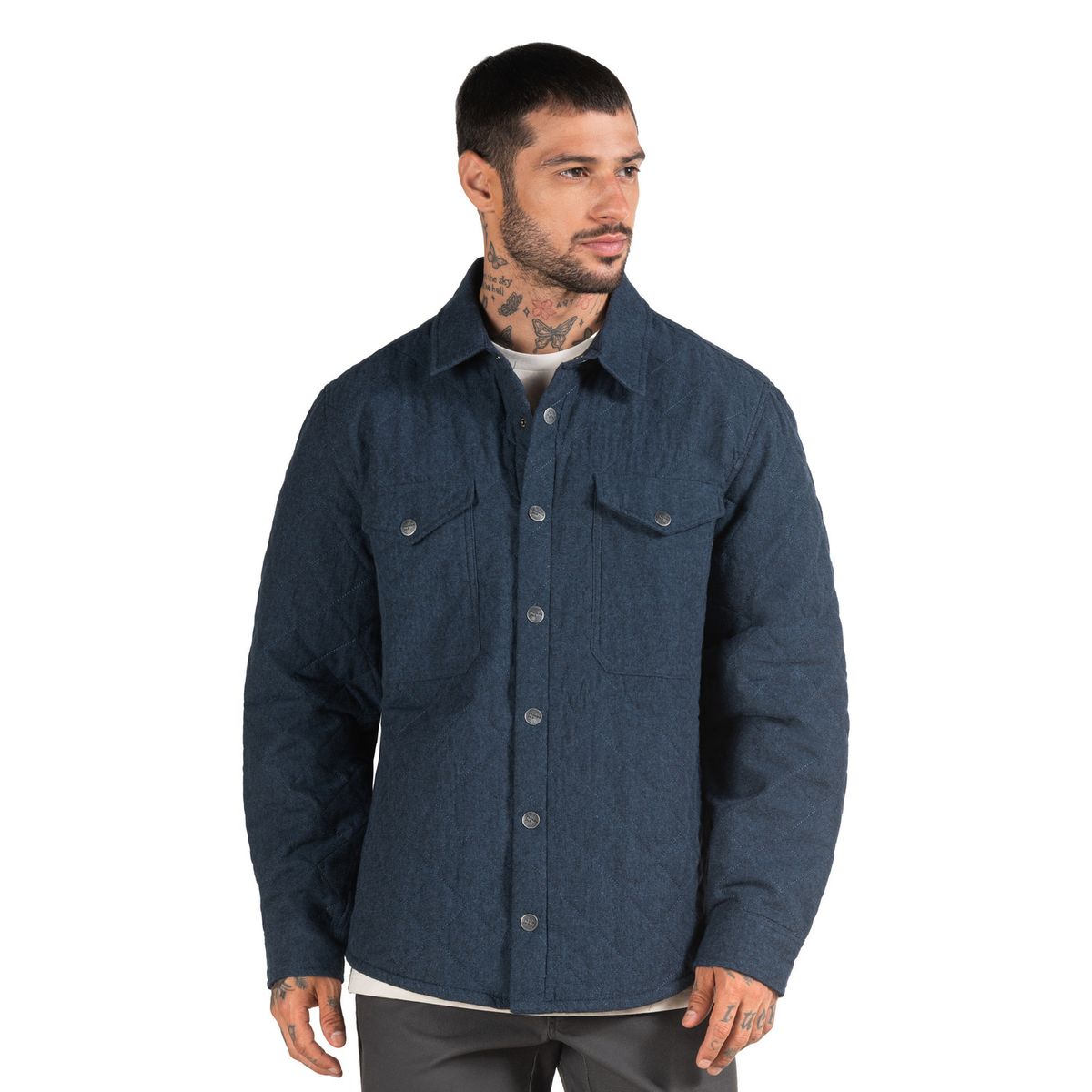 PANAMA JACK - Chaqueta Hombre Algodón Acolchada Azul PJH020M Panama Jack