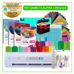SILHOUETTE - CAMEO 5 Plotter de Corte Kit Papeleria Full G03