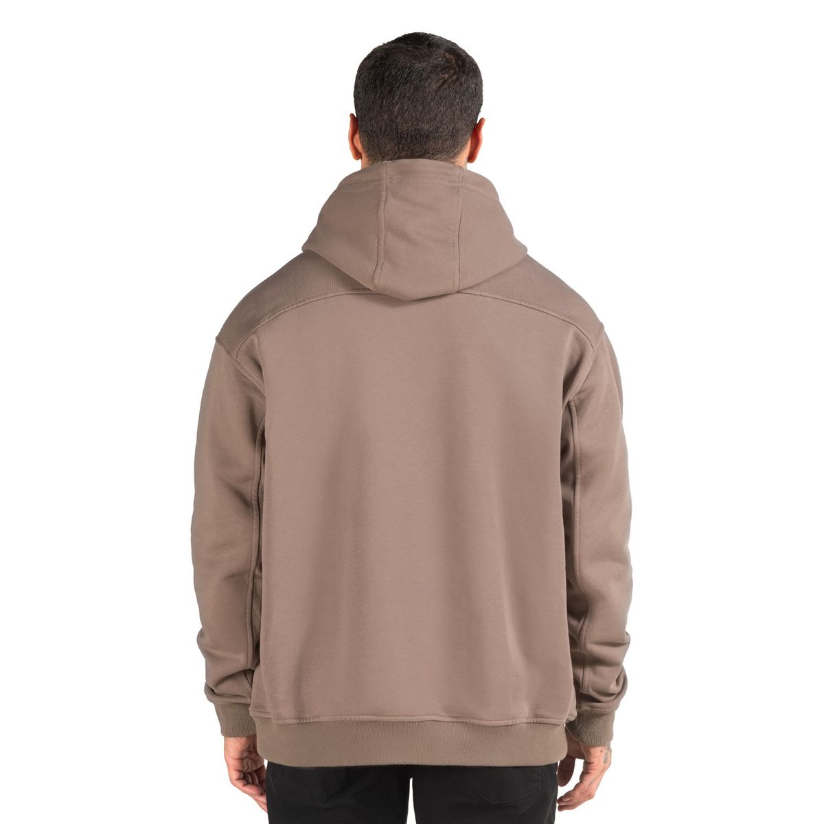 PANAMA JACK - Polerón Hombre Hoodie Canguro Marrón Panama Jack