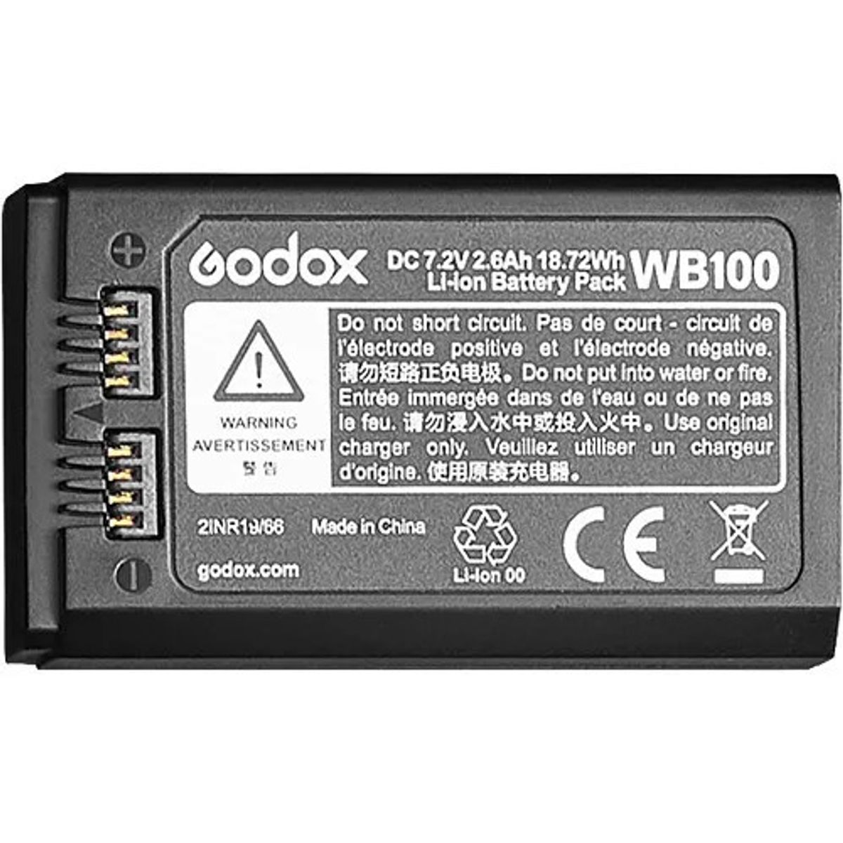 GODOX - Godox WB100 Batería Para Ad100Pro