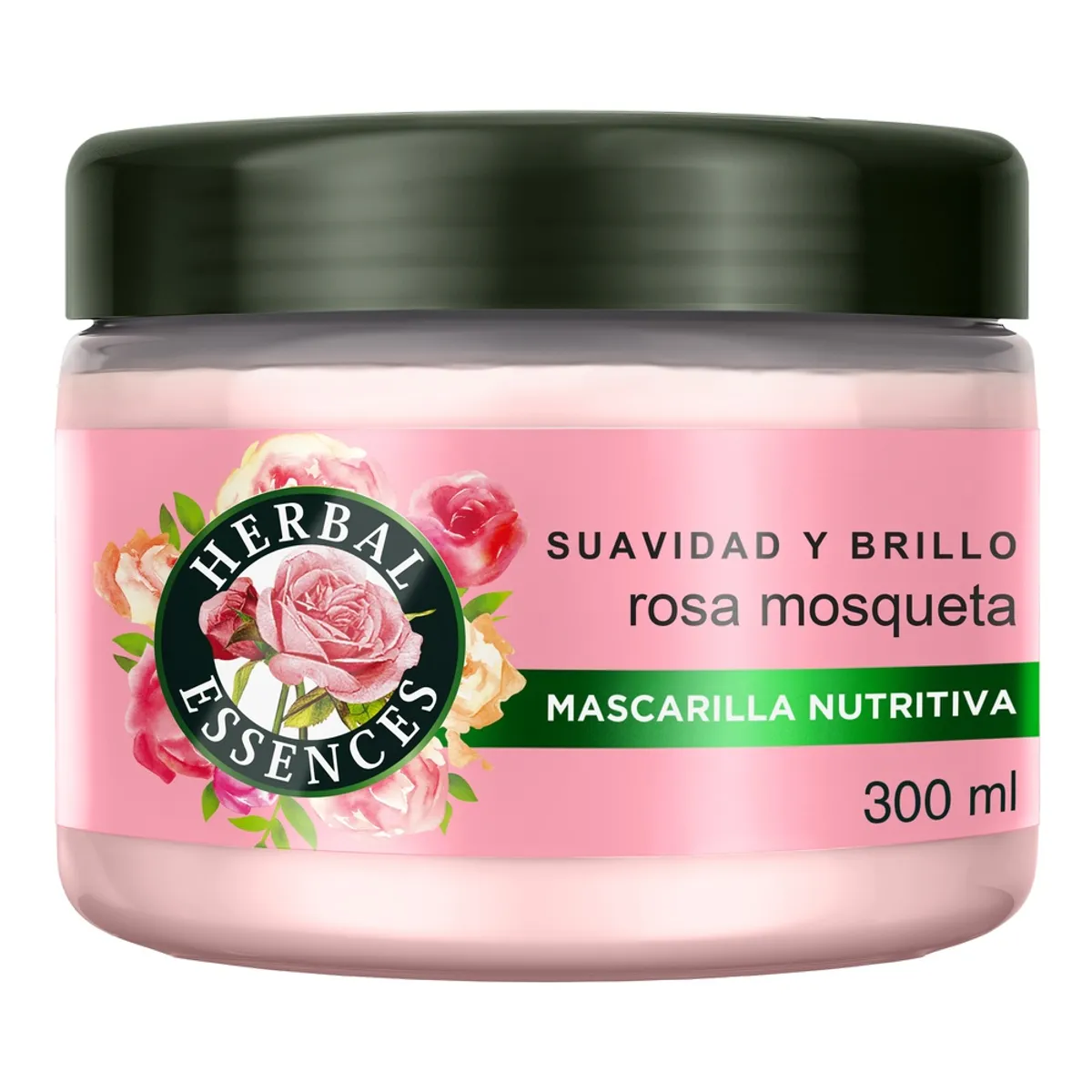 HERBAL ESSENCES - Mascarilla Capilar Rosa Mosqueta Herbal Essences 300 ml