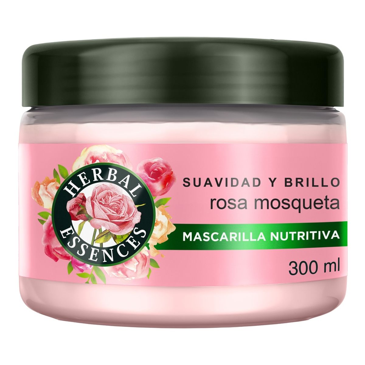HERBAL ESSENCES - Mascarilla Capilar Rosa Mosqueta Herbal Essences 300 ml