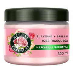 HERBAL ESSENCES - Mascarilla Capilar Rosa Mosqueta 300 ml