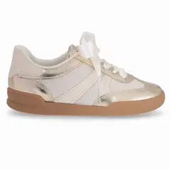 PICCADILLY - Zapatilla Mujer Dorado/Beige Caroline