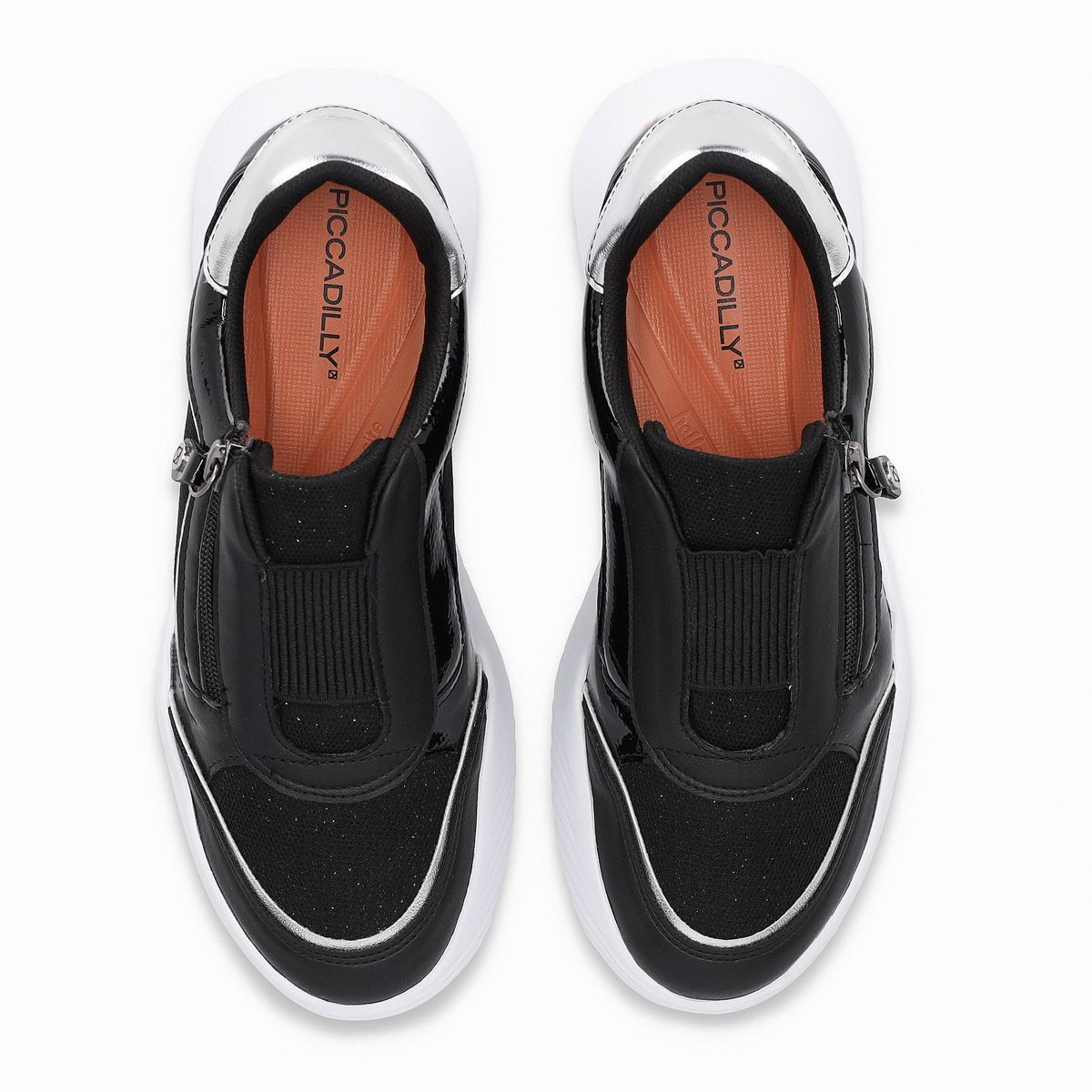PICCADILLY - Zapatilla Mujer Negro Fascitis 005  Piccadilly
