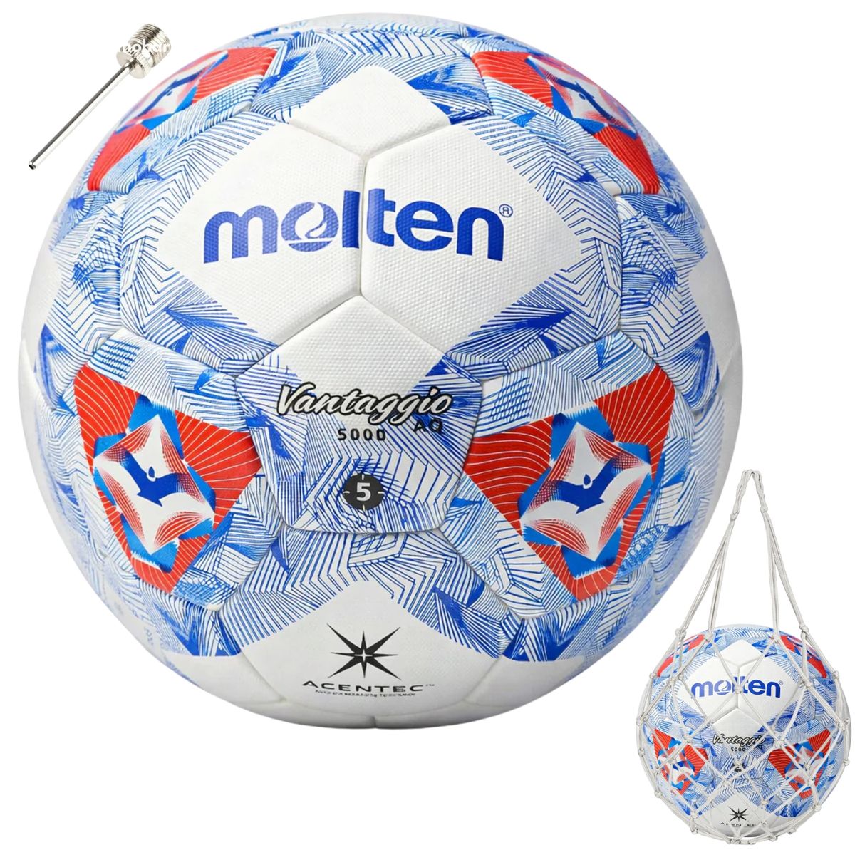 MOLTEN - Balon Futbol Pelota Molten N5 Vantaggio 5000 Fifa Pro Anfp 2026