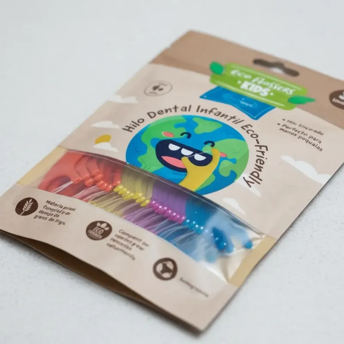 DENTWELL - Hilo Dental Infantil Ecológico Dentwell 36 Uds.