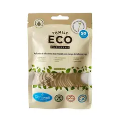 DENTWELL - Hilo Dental Encerado Con Menta 50 Unidades