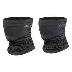 ROCKBROS - Pack 2 Bandana Cuello Lycra Ciclismo Moto Deportes
