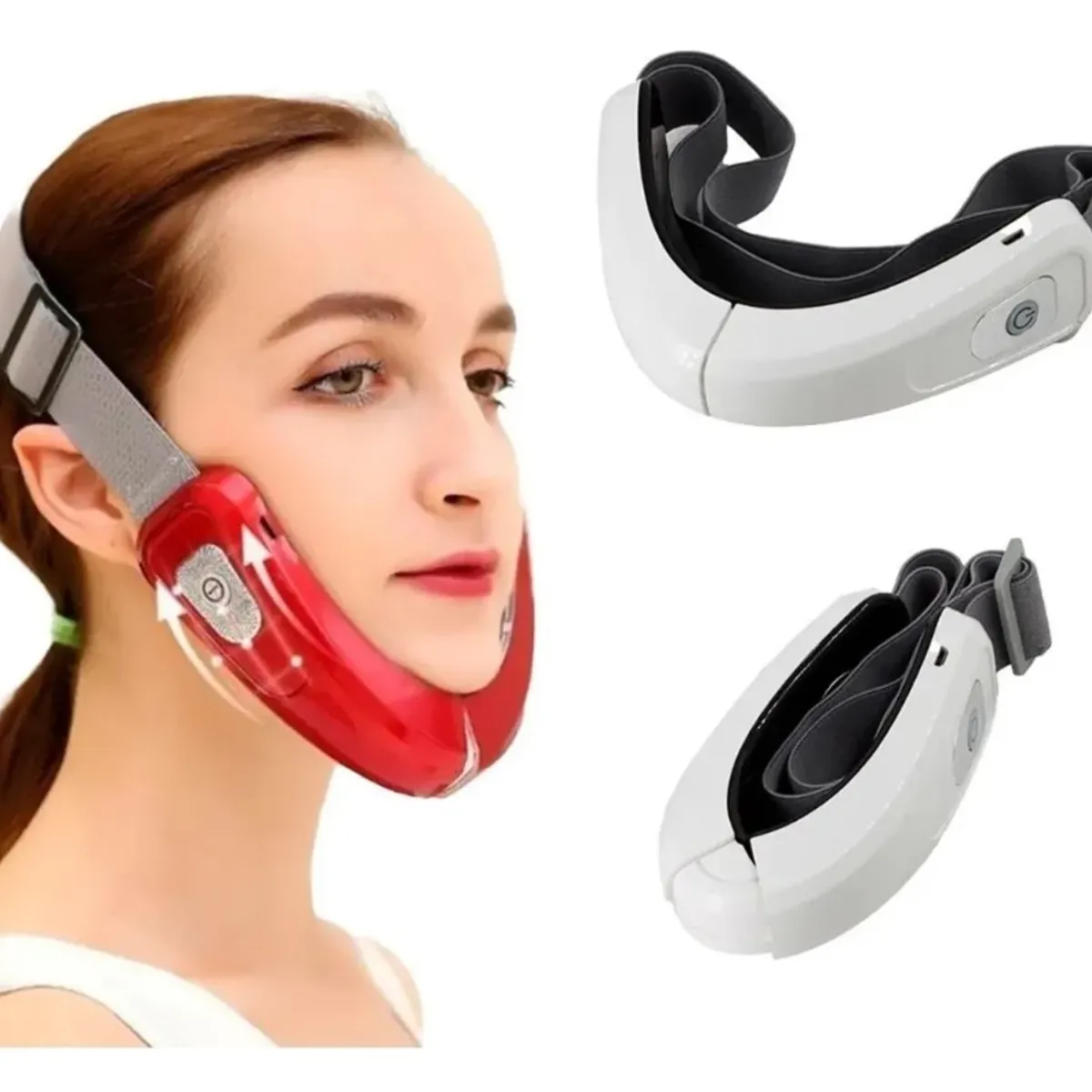 GENERICO - Masajeador Facial Anti Papada Rejuvenecimiento Facial 3 En 1