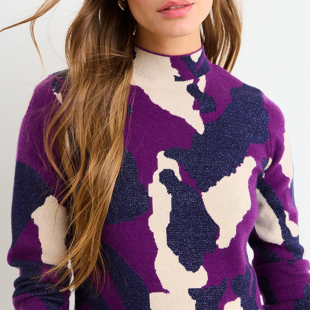 IO - Sweater Fantasia Mujer Morado Io