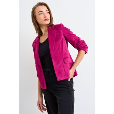Imagen 1 del producto Blazer Liso Mujer Burdeos