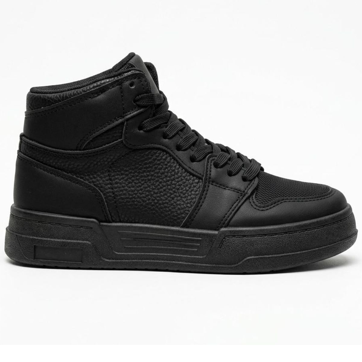 BOTELI - Zapatillas Negras con Caña Unisex