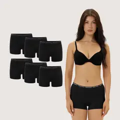 EMPORIO DONATO - Pack de 6 Calzones Pantaleta Algodón Mujer Giovacchino