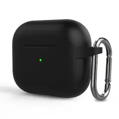 GENERICO - Fundas AirPods 3 Silicona Negra