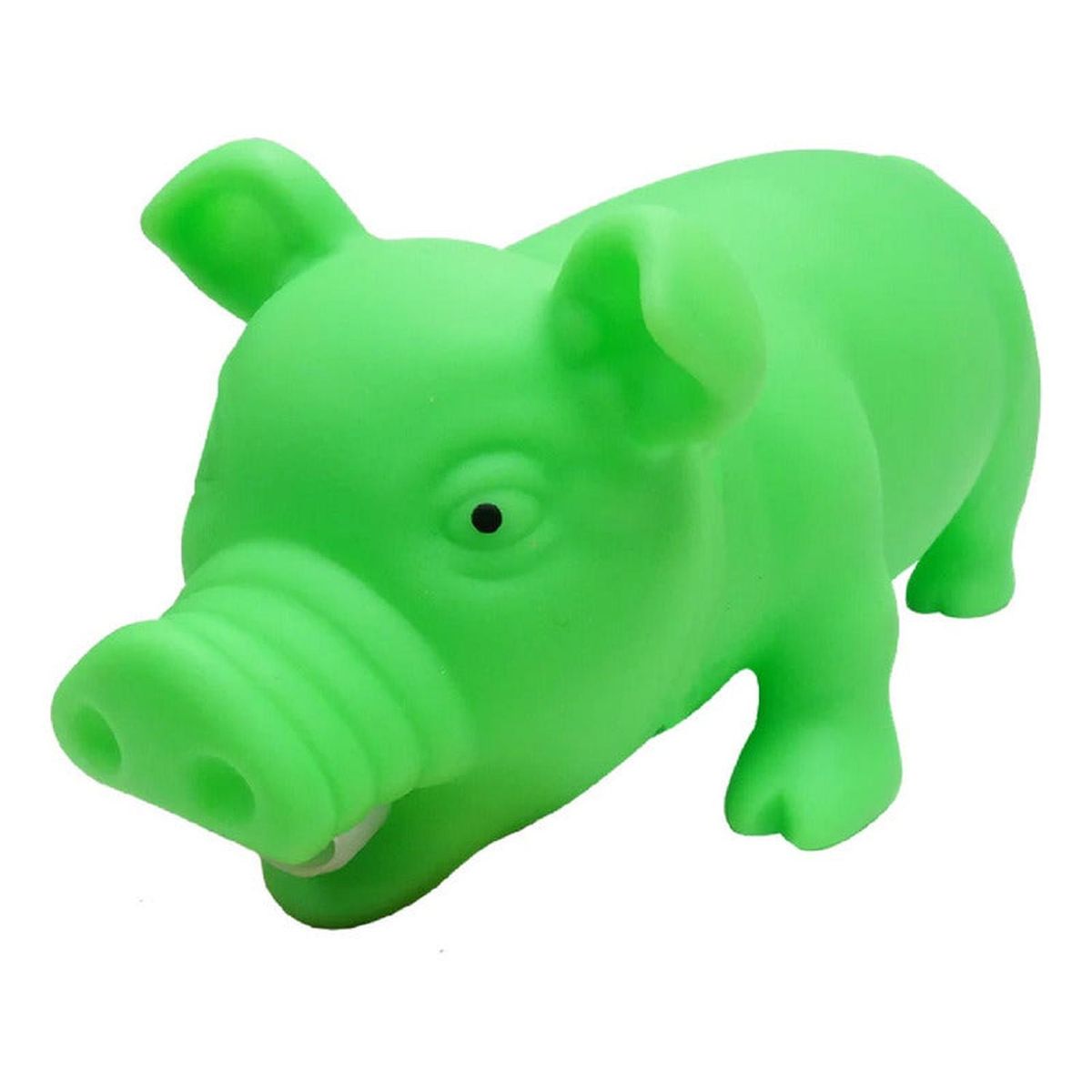 GENERICO - Jueguete Con Forma De Chanchito Con Sonido Para Perros - Verde - 74309-NARANJO-1