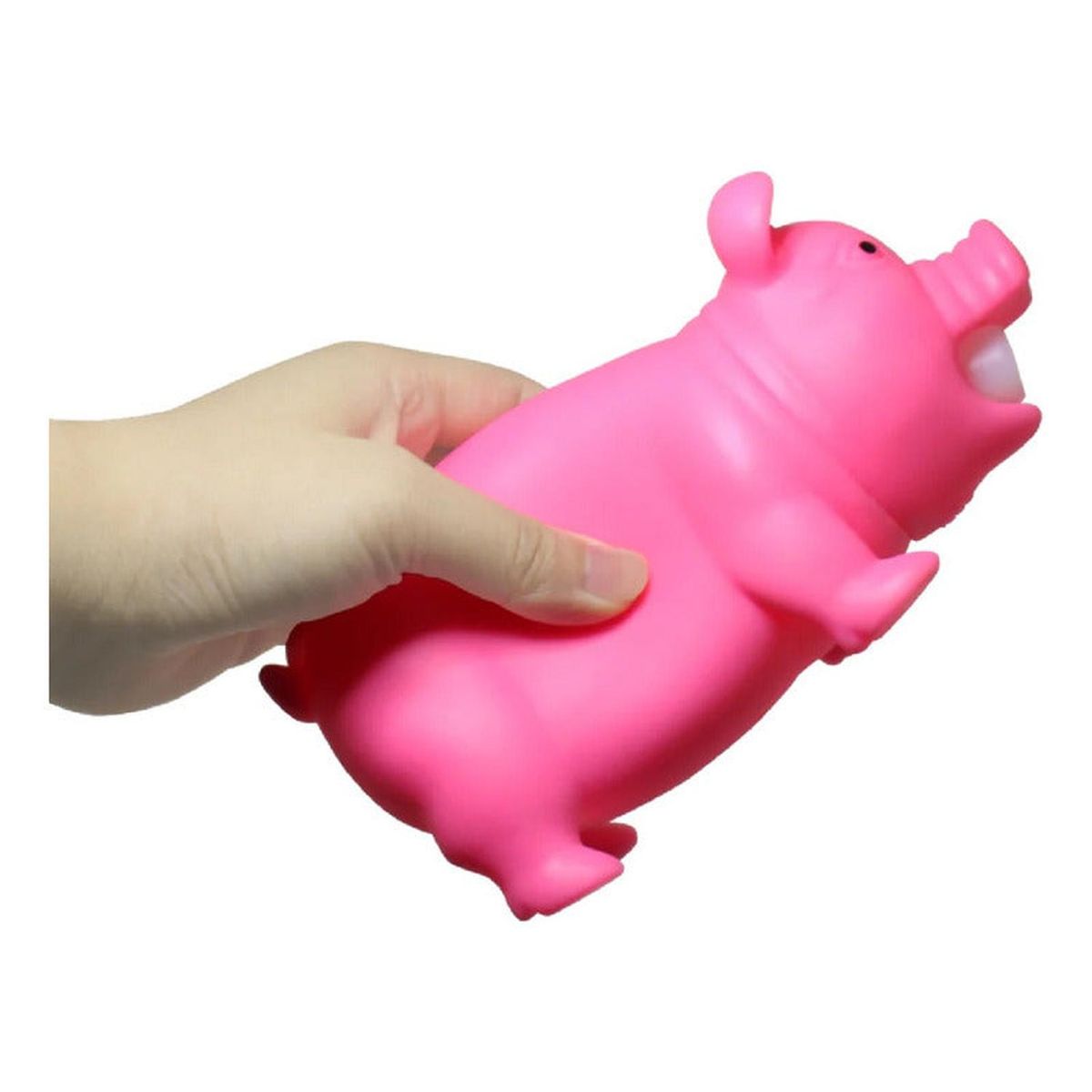 GENERICO - Jueguete Con Forma De Chanchito Con Sonido Para Perros - Verde - 74309-NARANJO-1