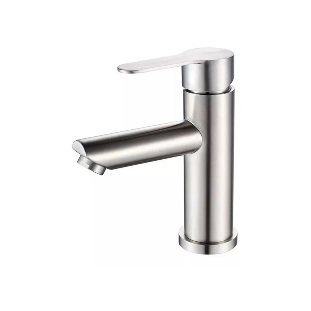 GENERICO - Llave Monomando Para Lavamanos Plateado