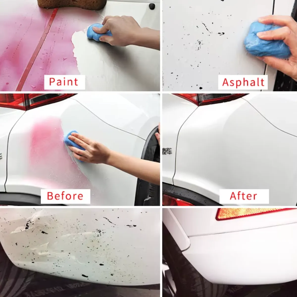 GENERICO - claybar arcilla limpieza descontaminar auto vehiculo limpieza