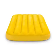 INTEX - Colchón Inflable Infantil Cozy Kidz Airbeds Amarillo