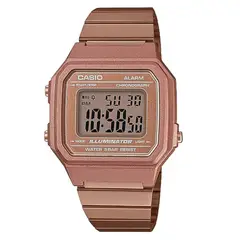 CASIO - RELOJ B650WC-5ADF ORO ROSA MUJER