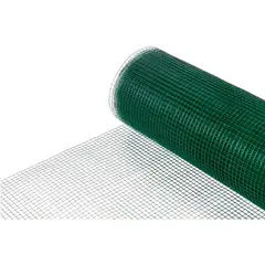 RIOVEO - Malla Jardín Soldada Plastificada Verde 60cms X 10 Mts Largo