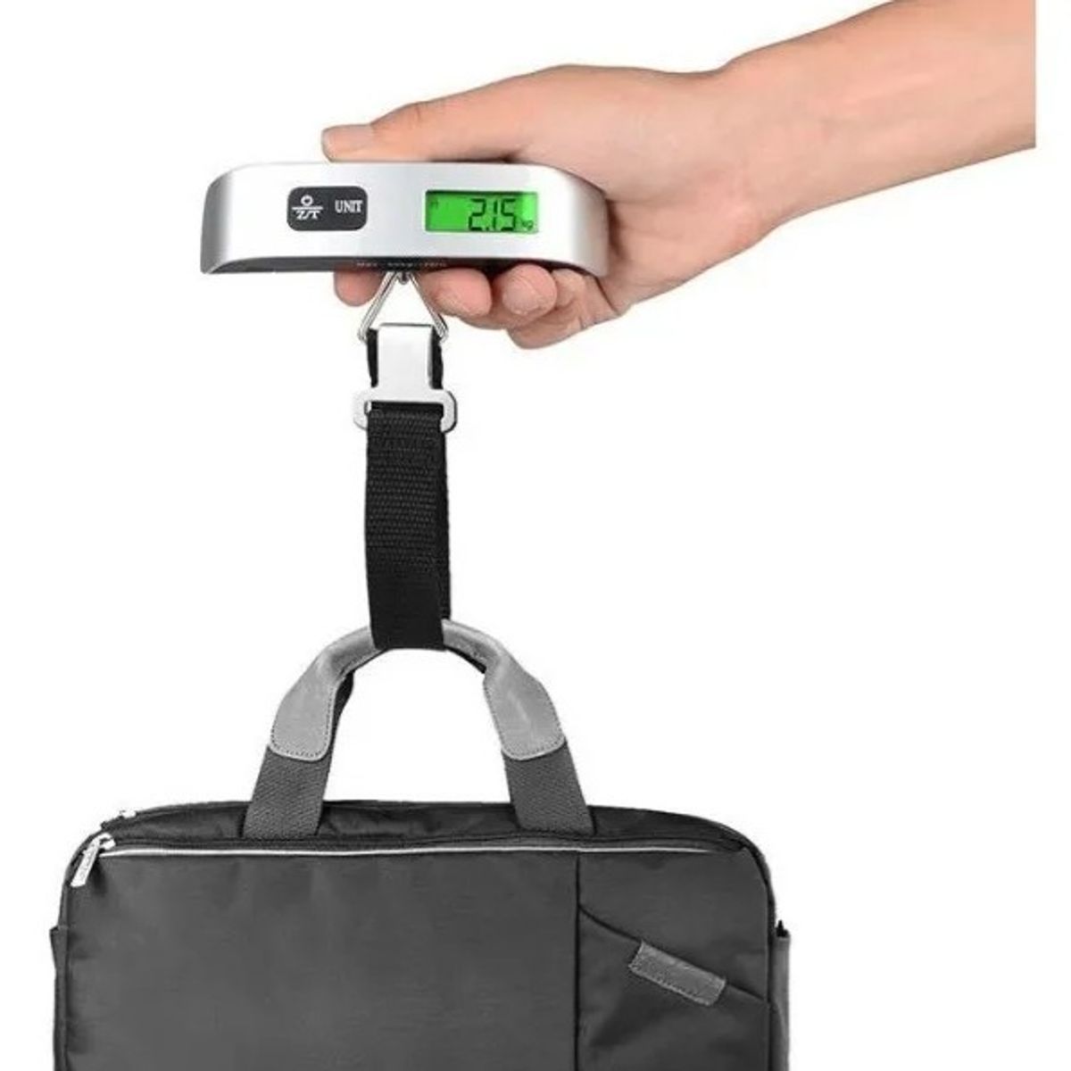 GENERICO - Pesa Balanza Digital Maletas Para Colgar 50kg Lcd Viajes