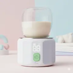 GENERICO - Calentador de Mamaderas Portátil e Inalámbrico Mombina