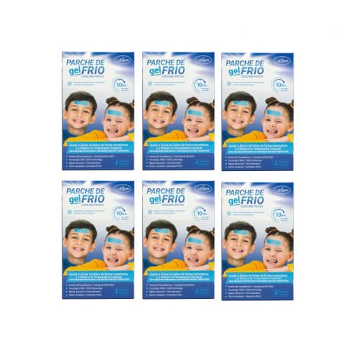 LA PREPIE - Parche Gel Frío La Prepie Original Pack 6 unidades