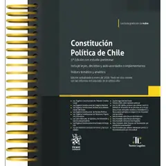 TIRANT LO BLANCH - CONSTITUCION POLÍTICA DE CHILE 5° Edición 2026 ANILLADO