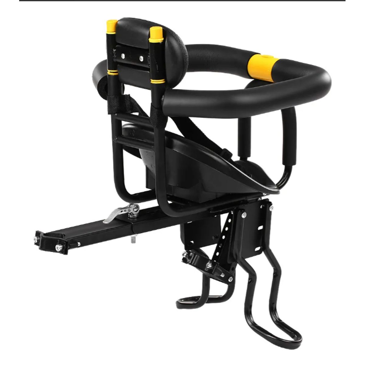 GENERICO - Sillón Delantero Universal Bicicleta Asiento Negro