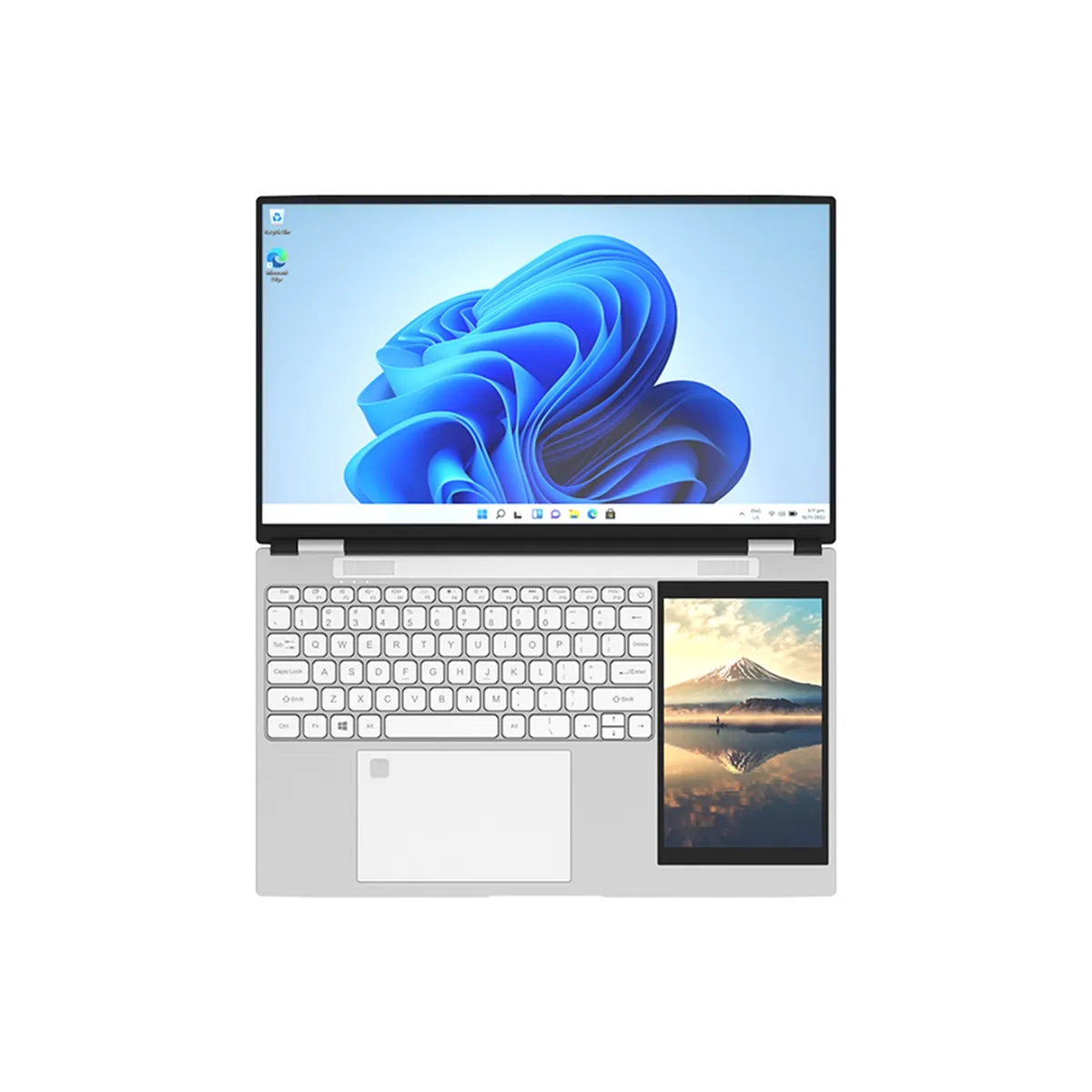 GENERICO - Laptop Dual Screen 15.6" Full HD Pantalla Táctil 7" 16GB RAM 512GB SSD Windows 11 Pro WiFi Bluetooth