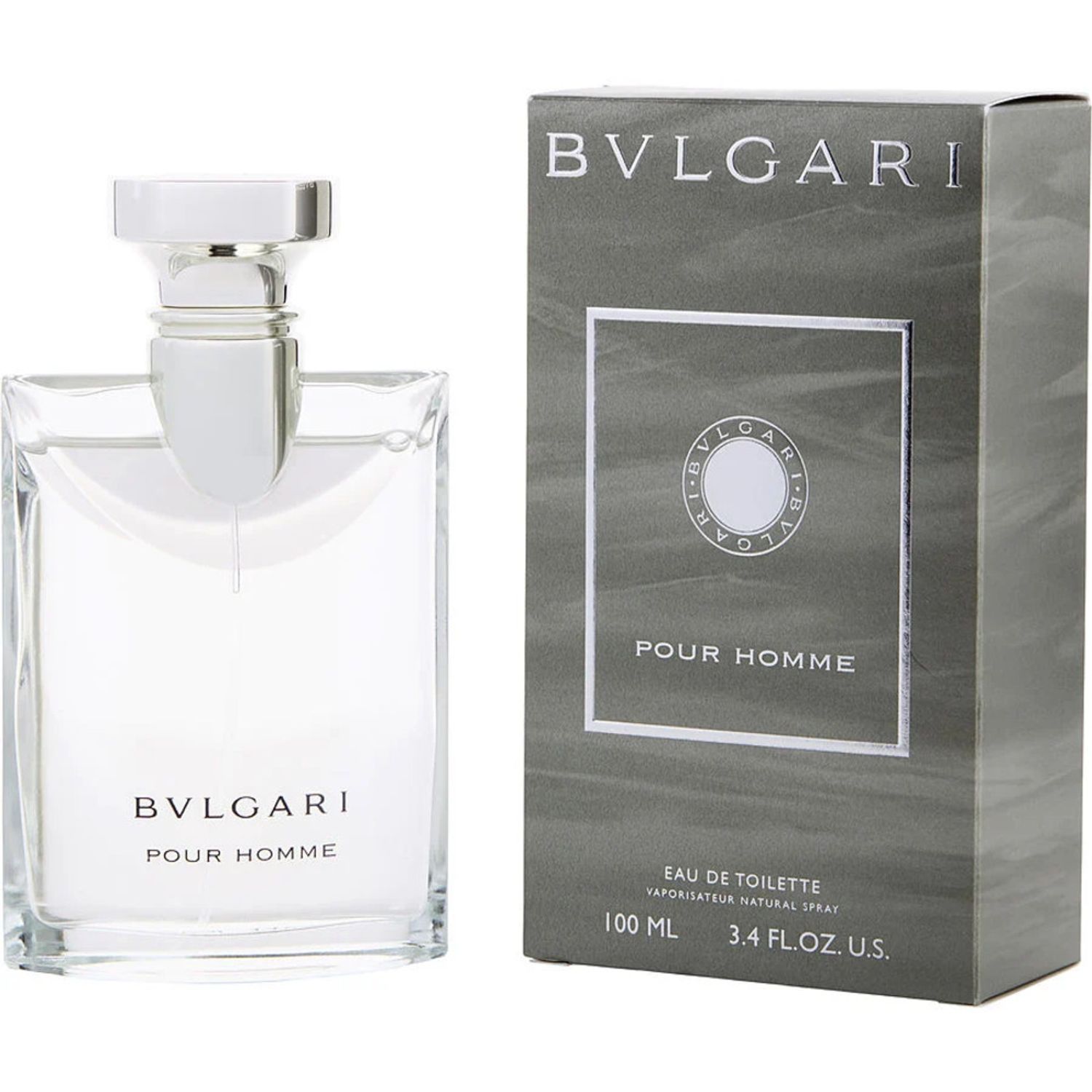 BVLGARI Pour Homme Eau de Toilette Spray For Men - 100ml Bvlgari