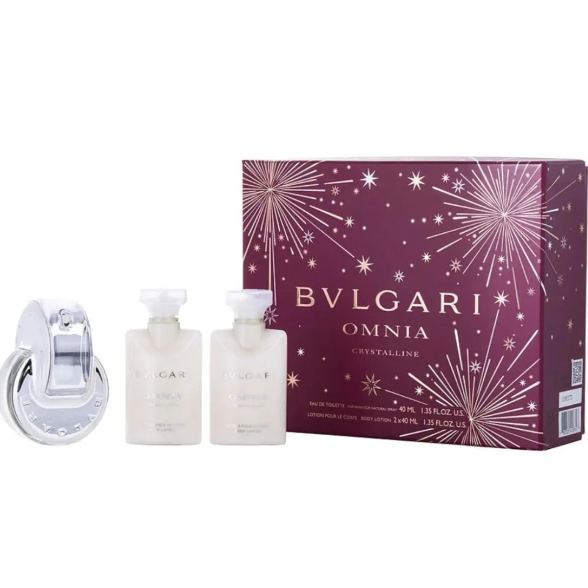 BVLGARI - Omnia Crystalline Womens 3 Piece Gift Set - Bvlgari