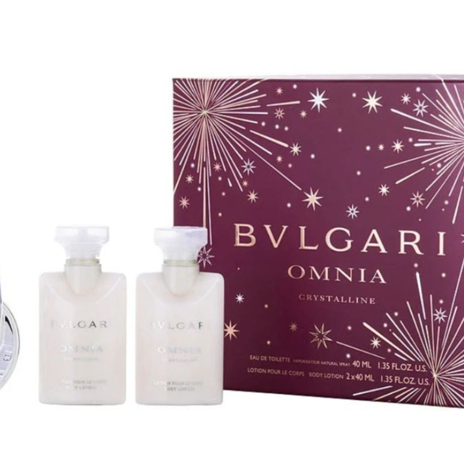BVLGARI Omnia Crystalline Womens 3 Piece Gift Set - Bvlgari